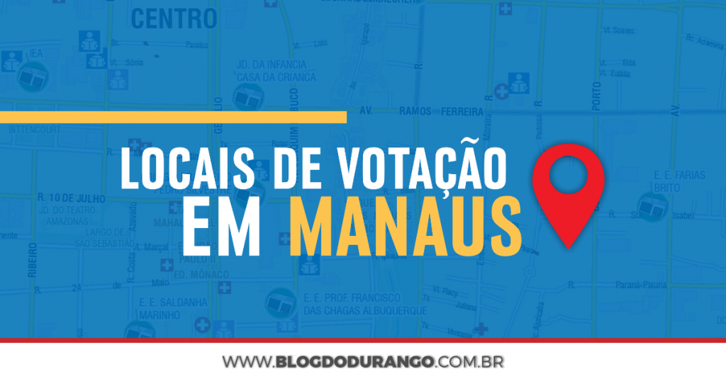 Locais de votação em Manaus