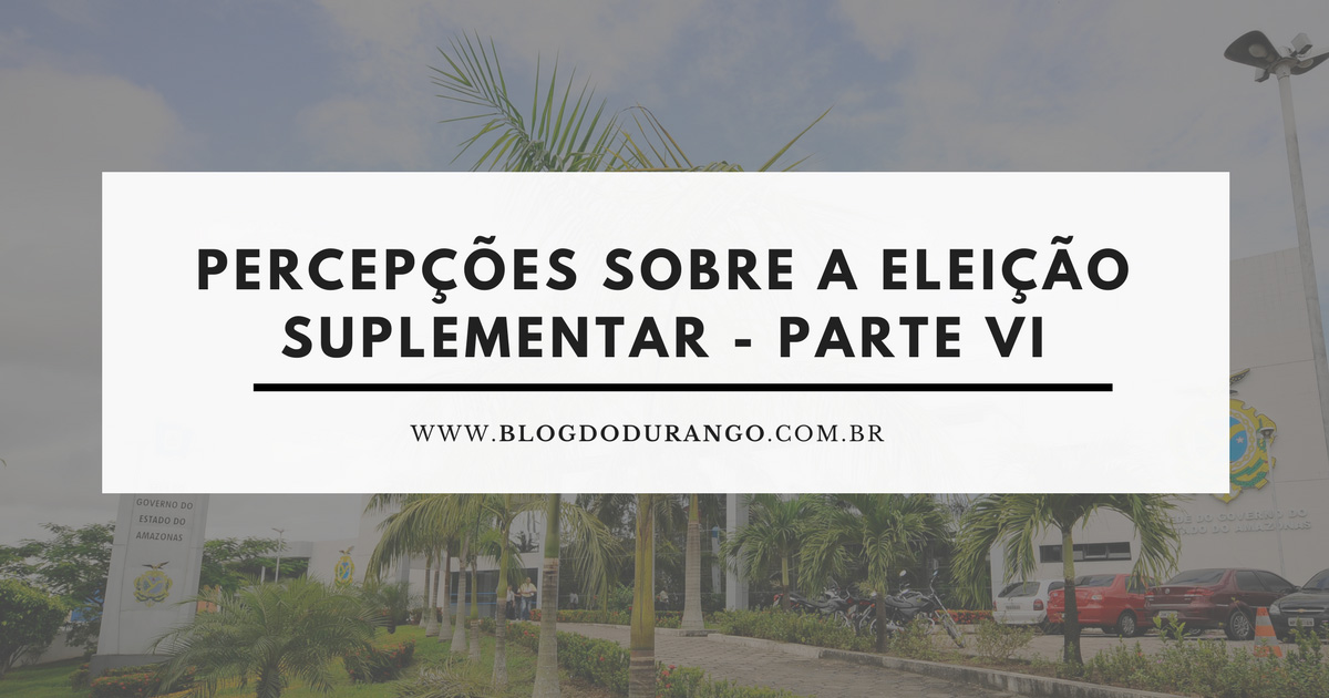 Durango Duarte - Amazonino será governador pela quarta vez