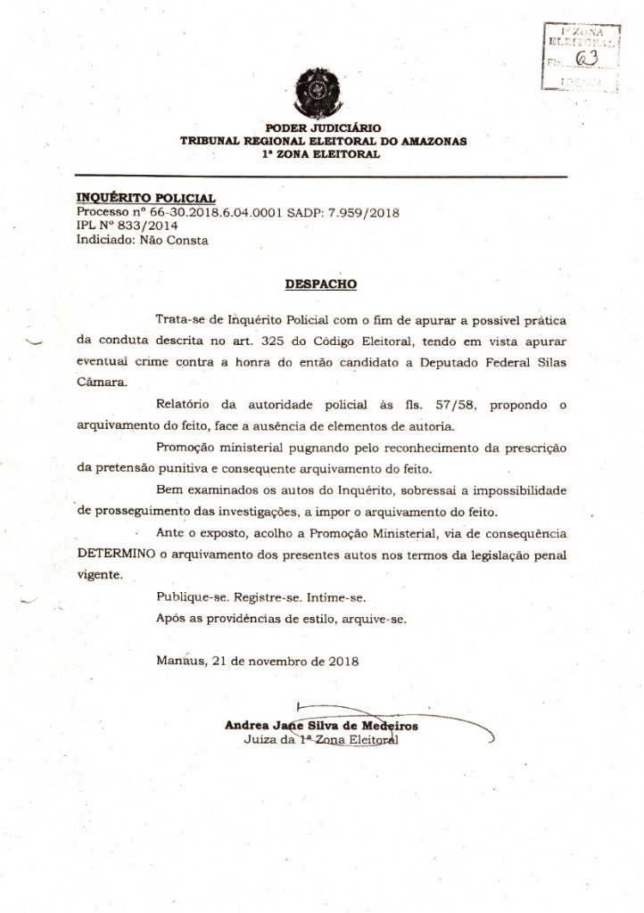 O Que Significa Arquivado Definitivamente Processo Findo Com Condenação